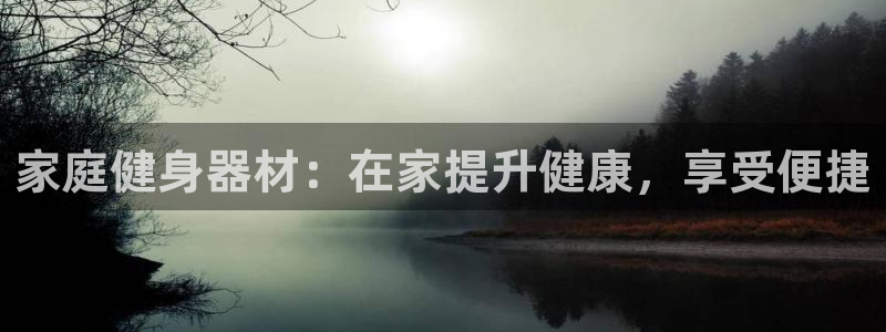 尊龙最近一次露面：家庭健身器材：在家提升健康，享受便