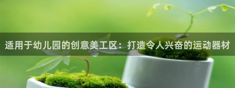 z6com尊龙：适用于幼儿园的创意美工区：打造令人兴