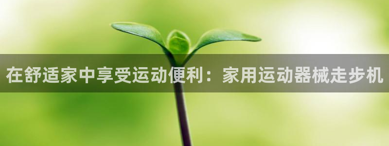 尊龙凯时推荐人：在舒适家中享受运动便利：家用运动器械走步机