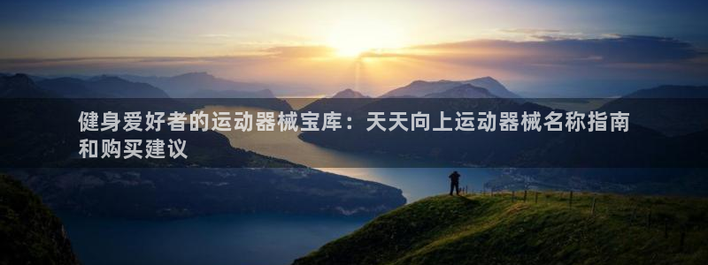 尊龙游戏官网游戏特色：健身爱好者的运动器械宝库：天天向上运动