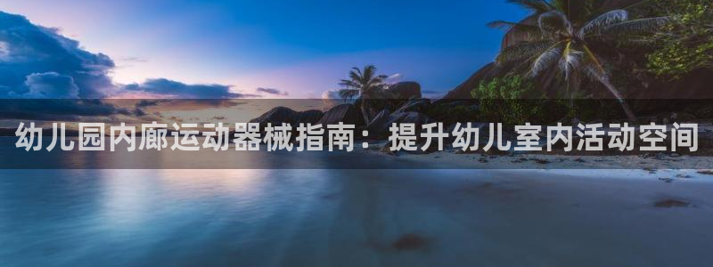 尊龙凯时官网平台：幼儿园内廊运动器械指南：提升幼儿室
