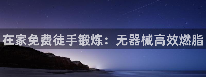尊龙凯时城游戏官网：在家免费徒手锻炼：无器械高效燃脂