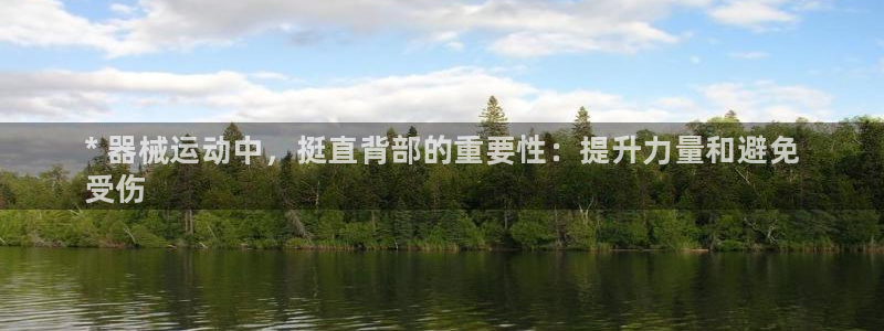 尊龙新版app：* 器械运动中，挺直背部的重要性：提升力量和